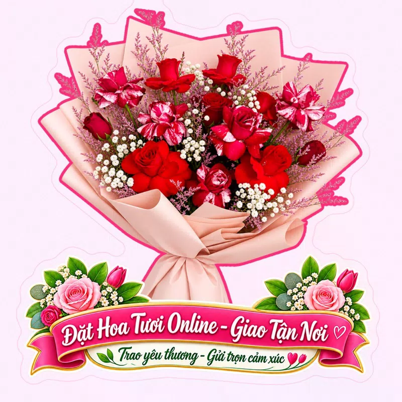 Cửa Hàng Hoa Tươi Đồng Tháp - Nhiều Mẫu Hoa Đẹp