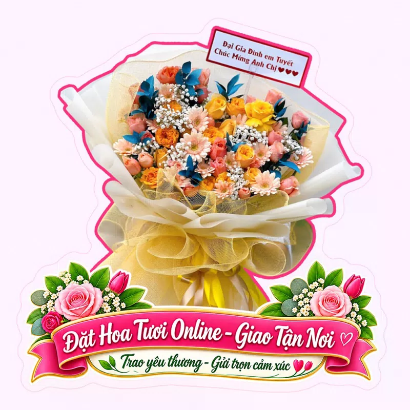 Cửa Hàng Hoa Tươi Giồng Trôm - Đặt Hoa Online Tiện Lợi