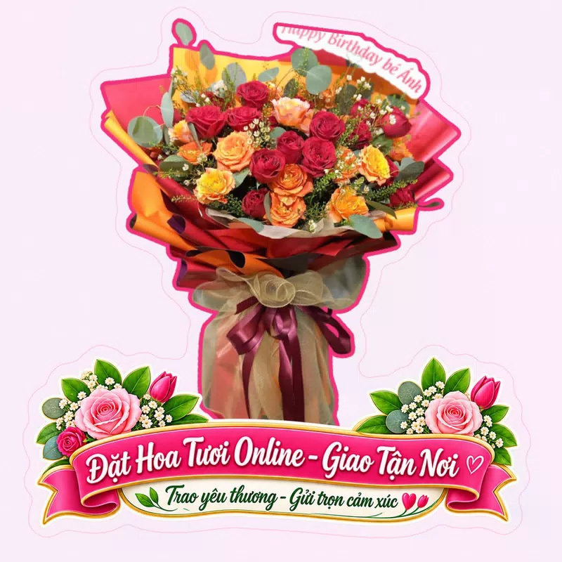 Cửa Hàng Hoa Tươi Ngã Bảy - Thiết Kế Hoa Theo Yêu Cầu