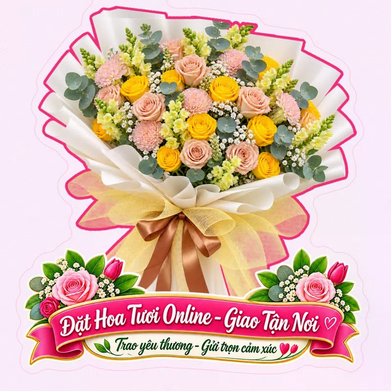 Cửa Hàng Hoa Tươi Ô Môn Cần Thơ - Miễn Phí Ship