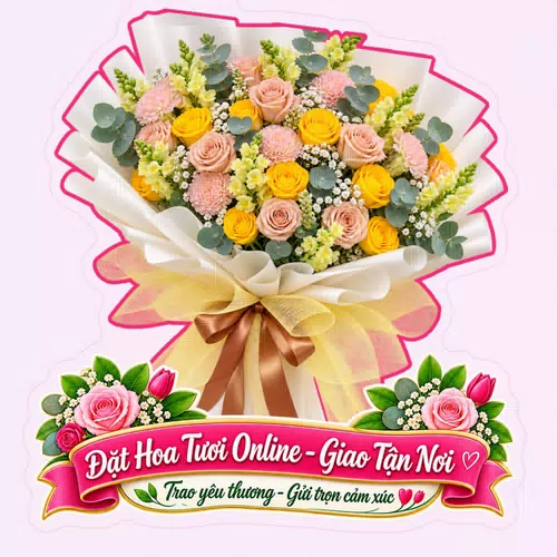 Cửa Hàng Hoa Tươi Ô Môn Cần Thơ - Miễn Phí Ship