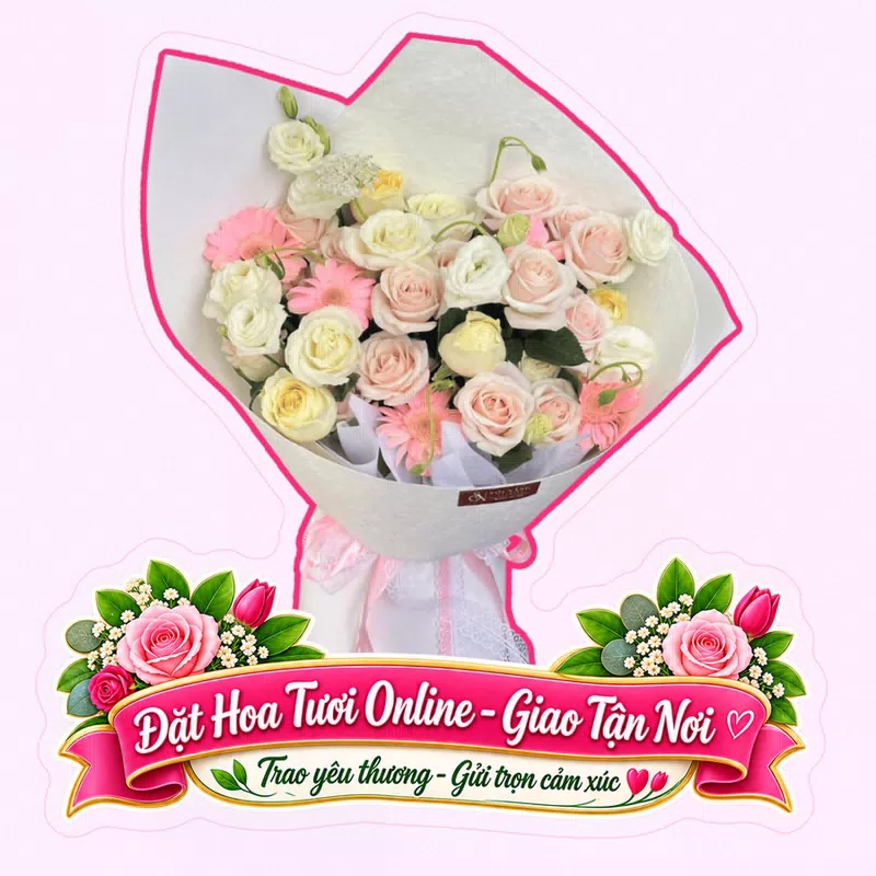 Cửa Hàng Hoa Tươi Phường An Dương Hải Phòng - Thiết Kế Hoa Theo Yêu Cầu