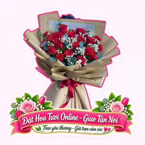 Cửa Hàng Hoa Tươi Phường Bạch Đằng Hải Phòng - Miễn Phí Ship