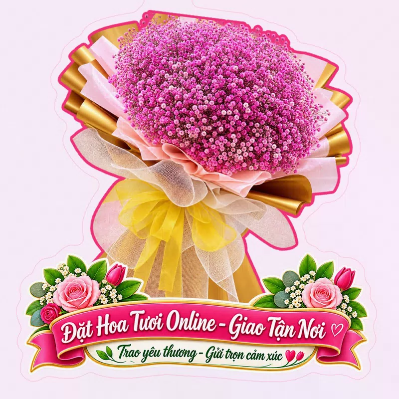 Cửa Hàng Hoa Tươi Phường Đào Viên Bắc Ninh - Thiết Kế Hoa Theo Yêu Cầu