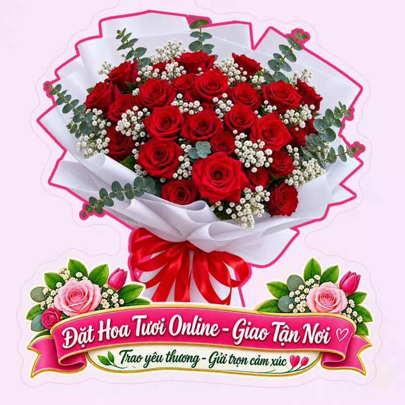 Cửa Hàng Hoa Tươi Phường Đô Vinh Khánh Hoà - Giao Hoa Nhanh, Đúng Hẹn
