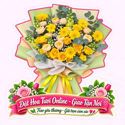 Cửa Hàng Hoa Tươi Phường Láng Tròn Cà Mau - Thiết Kế Hoa Theo Yêu Cầu