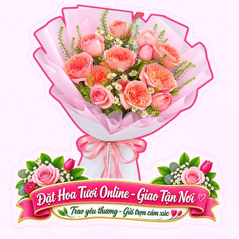 Cửa Hàng Hoa Tươi Phường Lĩnh Nam Hà Nội - Thiết Kế Hoa Theo Yêu Cầu