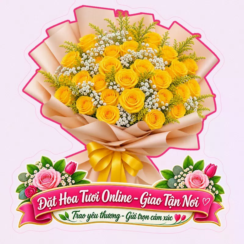 Cửa Hàng Hoa Tươi Phường Long Hoa Tây Ninh - Thiết Kế Hoa Theo Yêu Cầu