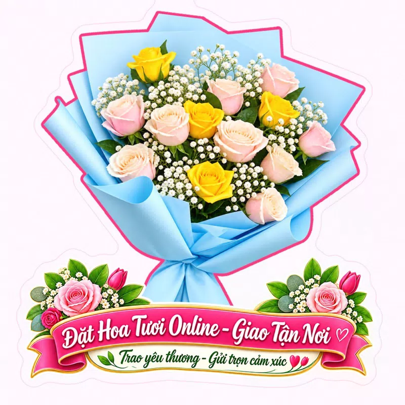 Cửa Hàng Hoa Tươi Phường Long Thuận Đồng Tháp - Giao Hoa Tận Nơi