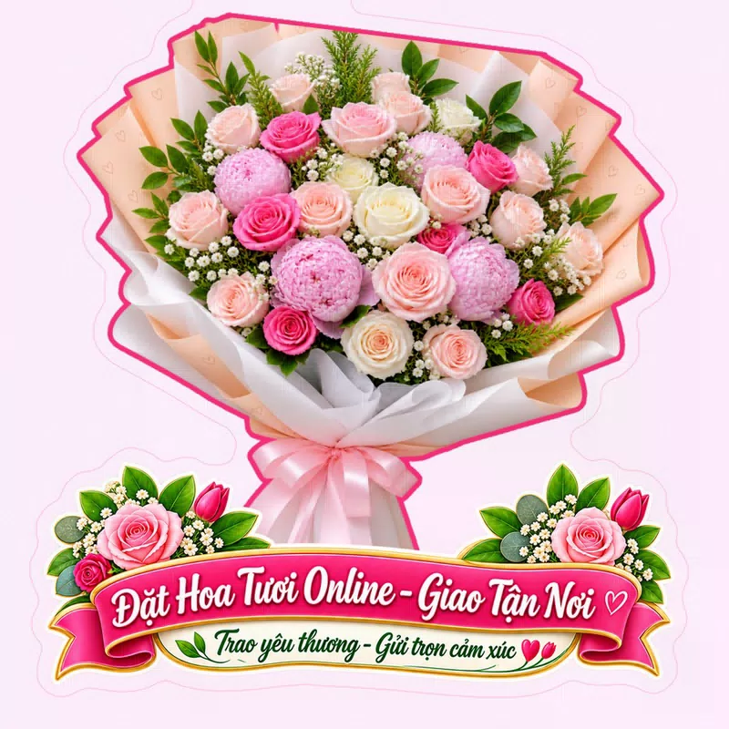 Cửa Hàng Hoa Tươi Phường Lý Văn Lâm Cà Mau - Miễn Phí Ship