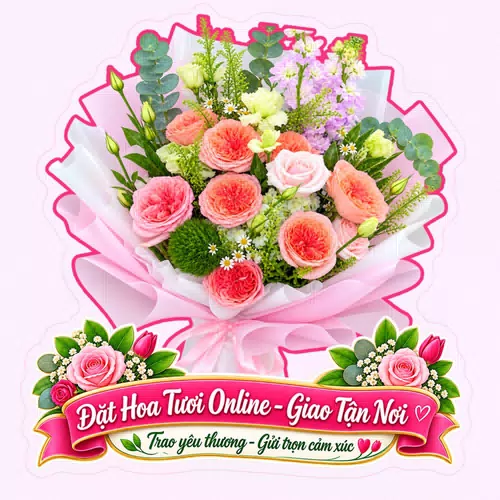 Cửa Hàng Hoa Tươi Phường Phú Lương Hà Nội - Thiết Kế Hoa Theo Yêu Cầu
