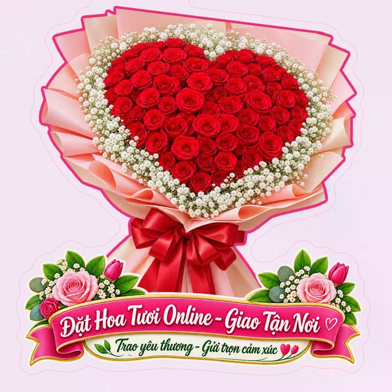 Cửa Hàng Hoa Tươi Phường Tam Quan Gia Lai - Miễn Phí Ship