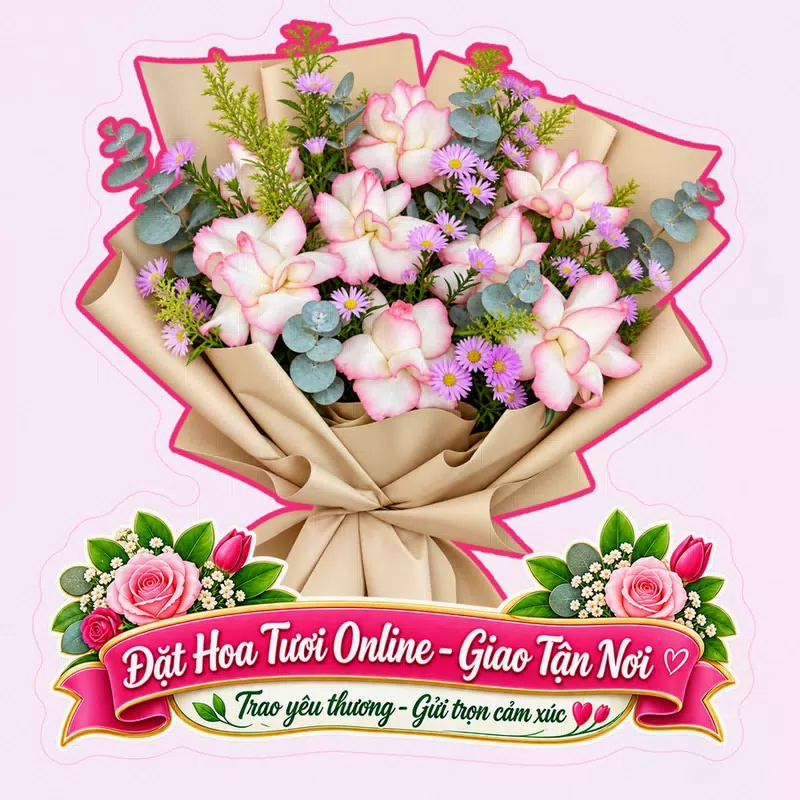Cửa Hàng Hoa Tươi Phường Tân Sơn Hồ Chí Minh - Thiết Kế Hoa Theo Yêu Cầu