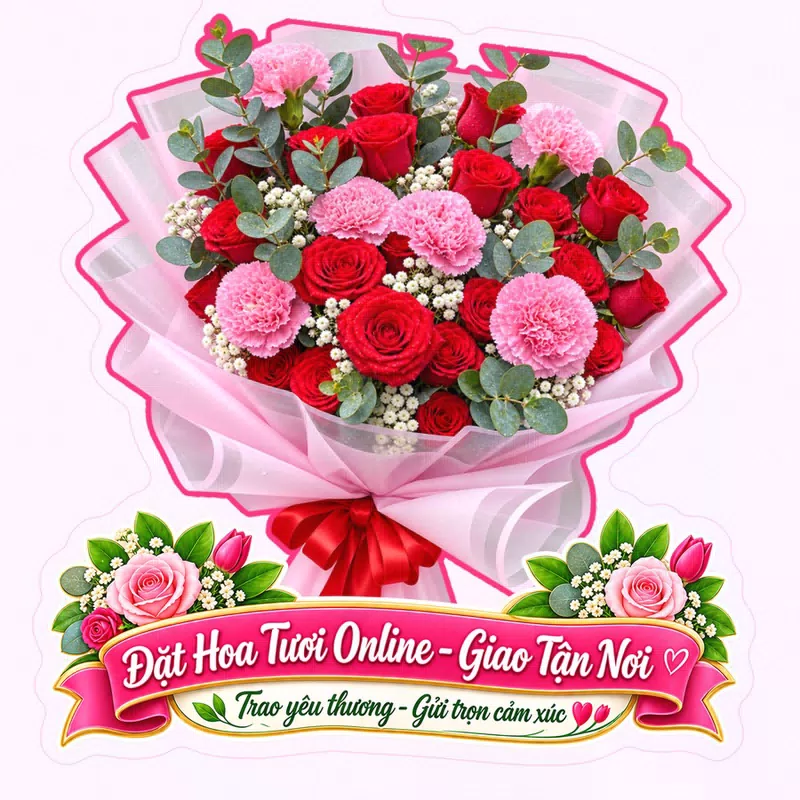 Cửa Hàng Hoa Tươi Phường Tân Thành Cà Mau - Tư Vấn Nhanh, Giao Tận Nơi