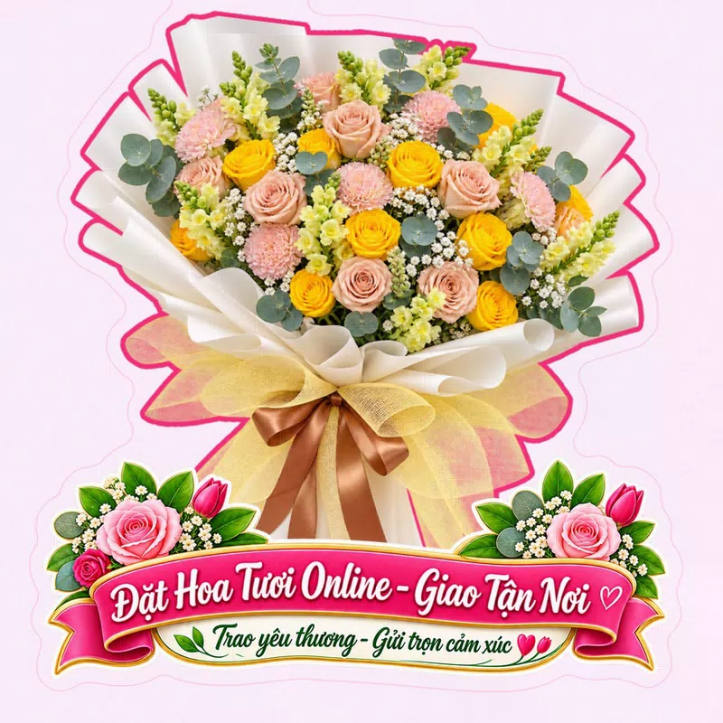 Cửa Hàng Hoa Tươi Phường Tiến Thành Lâm Đồng - Giao Hoa Tận Nơi