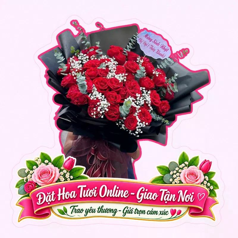 Cửa Hàng Hoa Tươi Phường Việt Hưng Hà Nội - Thiết Kế Hoa Theo Yêu Cầu