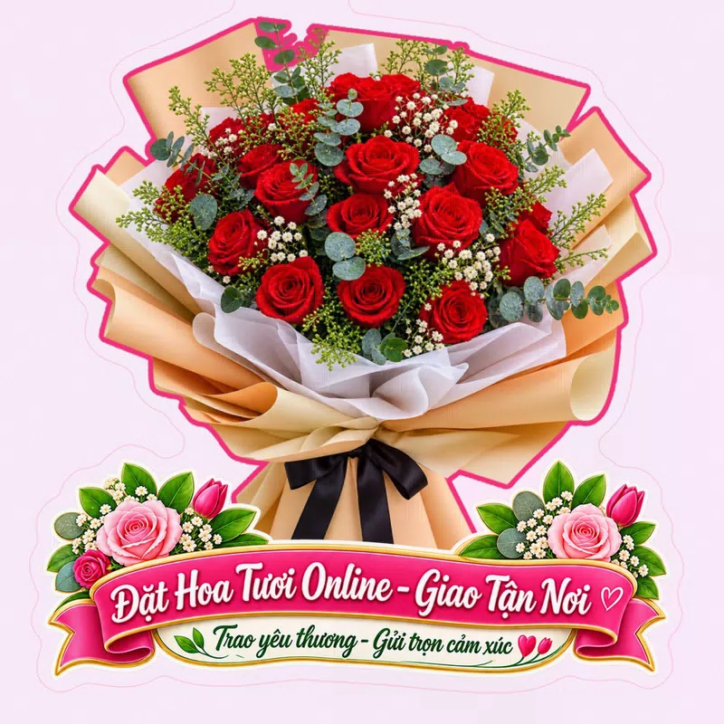 Cửa Hàng Hoa Tươi Phường Yên Dũng Bắc Ninh - Thiết Kế Hoa Theo Yêu Cầu