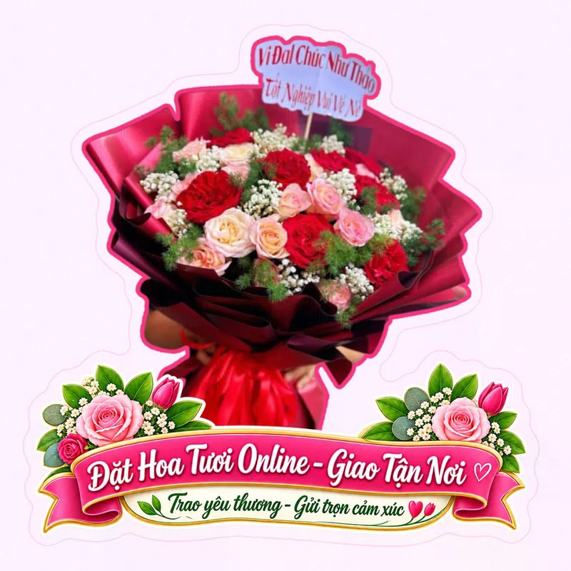 Cửa Hàng Hoa Tươi Việt Trì - Miễn Phí Ship
