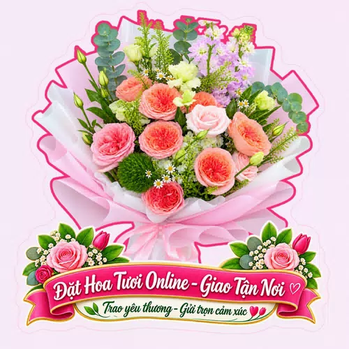 Cửa Hàng Hoa Tươi Xã An Phước Đồng Nai - Thiết Kế Hoa Theo Yêu Cầu