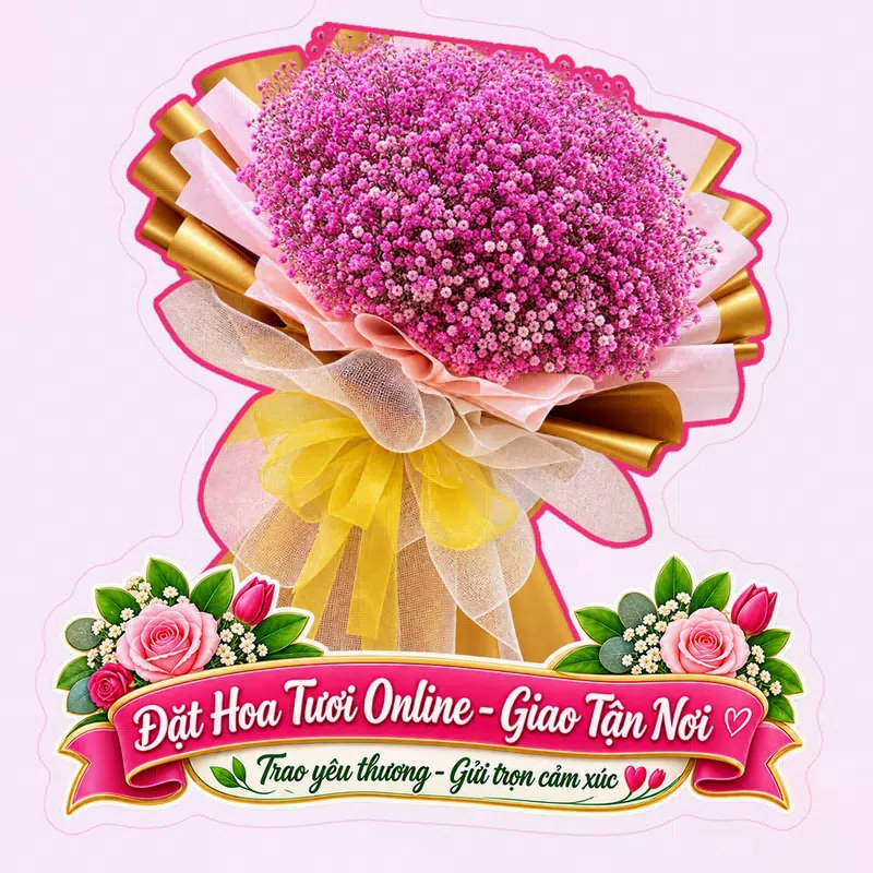 Cửa Hàng Hoa Tươi Xã Bình Lợi Hồ Chí Minh - Thiết Kế Hoa Theo Yêu Cầu