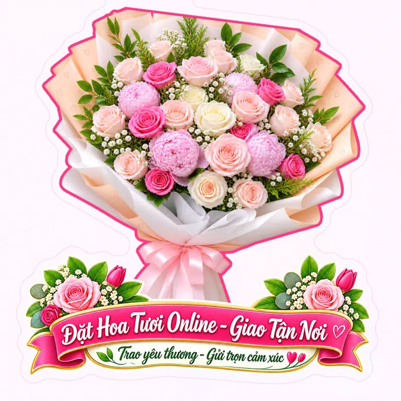 Cửa Hàng Hoa Tươi Xã Bình Phú Vĩnh Long - Nhiều Mẫu Hoa Đẹp
