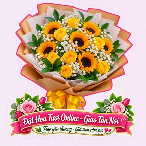 Cửa Hàng Hoa Tươi Xã Bờ Y Quảng Ngãi - Giao Nhanh Trong Ngày