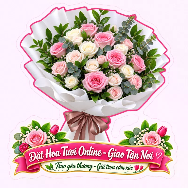 Cửa Hàng Hoa Tươi Xã Cẩm Khê Phú Thọ - Miễn Phí Ship