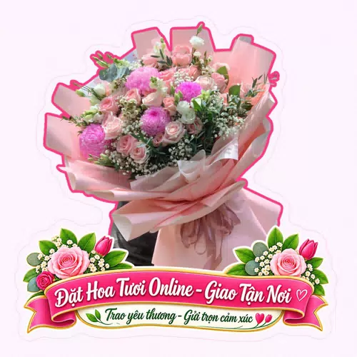 Cửa Hàng Hoa Tươi Xã Cần Đăng An Giang - Thiết Kế Hoa Theo Yêu Cầu