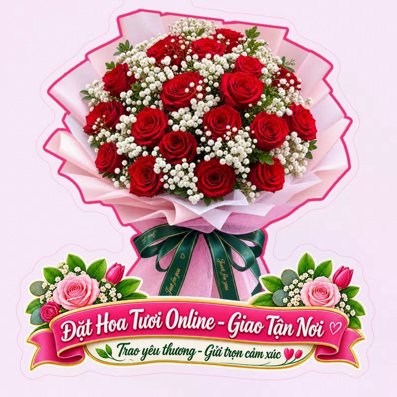 Cửa Hàng Hoa Tươi Xã Cầu Khởi Tây Ninh - Miễn Phí Ship