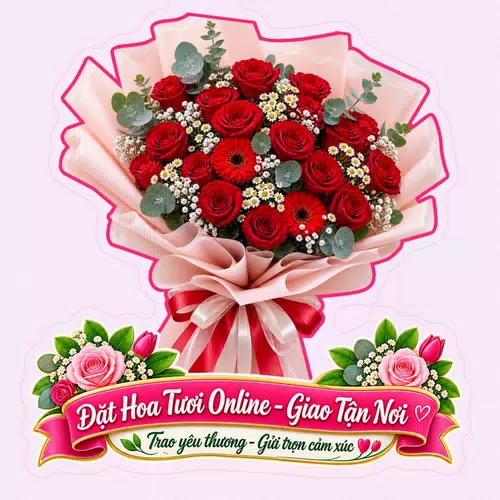 Cửa Hàng Hoa Tươi Xã Châu Thới Cà Mau - Thiết Kế Hoa Theo Yêu Cầu