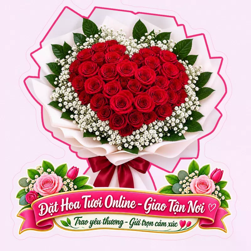 Cửa Hàng Hoa Tươi Xã Chợ Gạo Đồng Tháp - Miễn Phí Ship