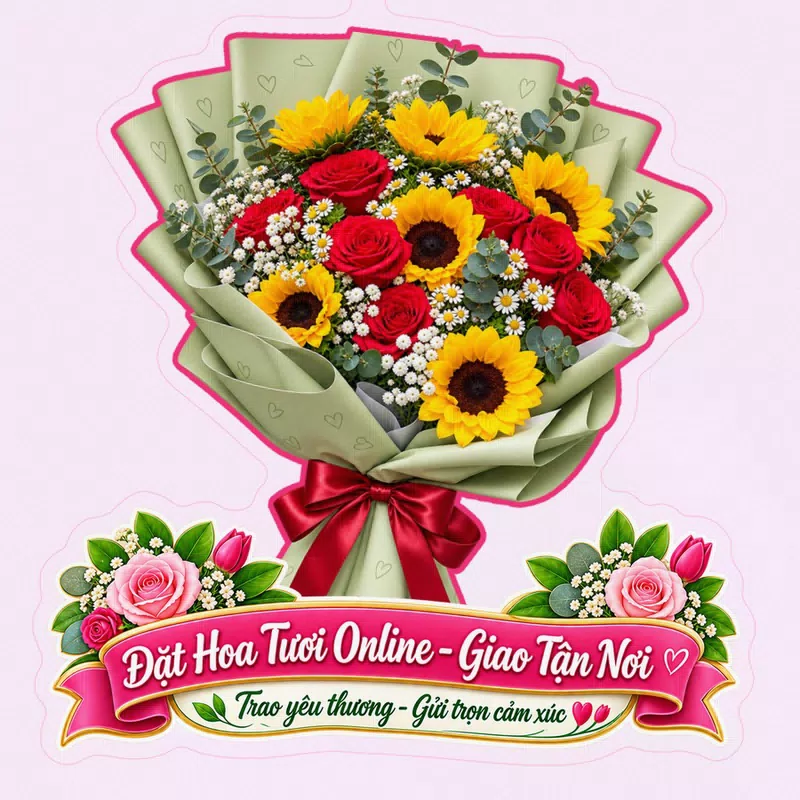 Cửa Hàng Hoa Tươi Xã Đôn Châu Vĩnh Long - Nhiều Mẫu Hoa Đẹp