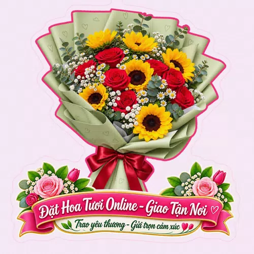 Cửa Hàng Hoa Tươi Xã Đôn Châu Vĩnh Long - Nhiều Mẫu Hoa Đẹp