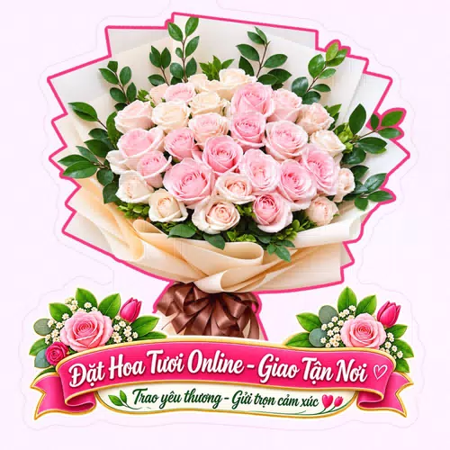 Cửa Hàng Hoa Tươi Xã Ea Phê Đắk Lắk - Thiết Kế Hoa Theo Yêu Cầu