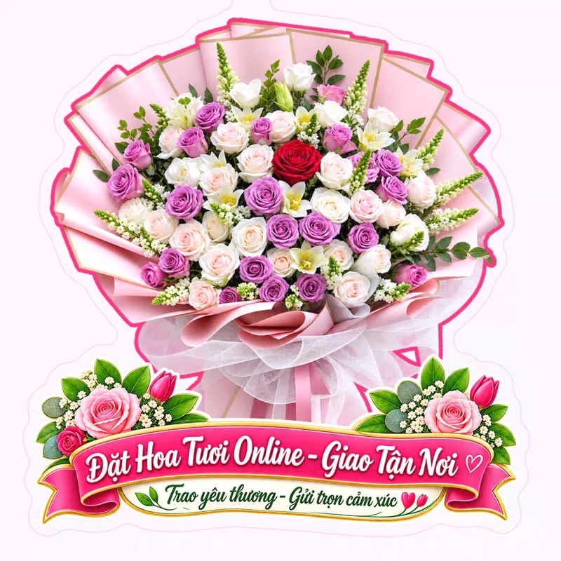 Cửa Hàng Hoa Tươi Xã Giao Minh Ninh Bình - Giao Hoa Tận Nơi