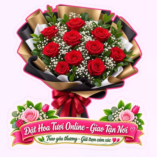 Cửa Hàng Hoa Tươi Xã Gò Quao An Giang - Thiết Kế Hoa Theo Yêu Cầu