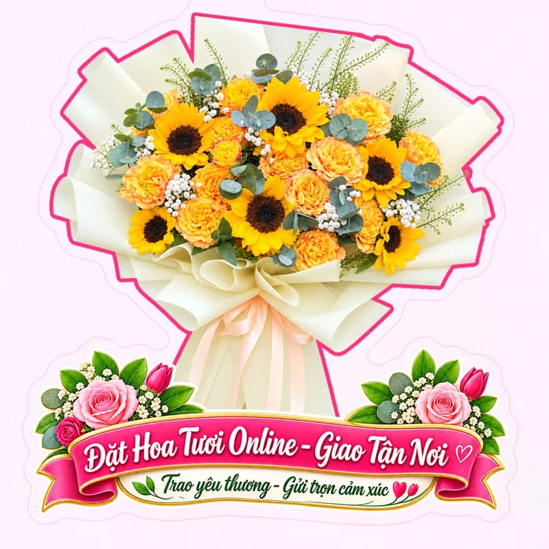 Cửa Hàng Hoa Tươi Xã Hàm Thuận Bắc Lâm Đồng - Nhiều Mẫu Hoa Đẹp