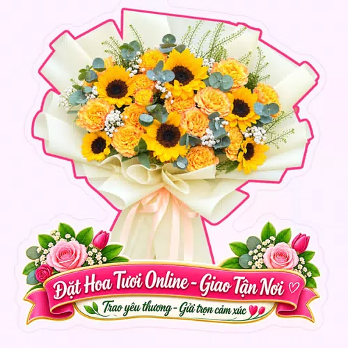 Cửa Hàng Hoa Tươi Xã Hàm Thuận Bắc Lâm Đồng - Nhiều Mẫu Hoa Đẹp