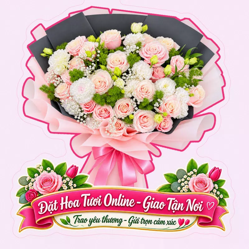 Cửa Hàng Hoa Tươi Xã Hạnh Lâm Nghệ An - Giao Hoa Nhanh, Đúng Hẹn