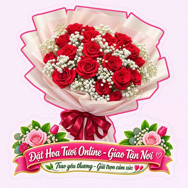 Cửa Hàng Hoa Tươi Xã Hùng Hoà Vĩnh Long - Đặt Hoa Giao Nhanh