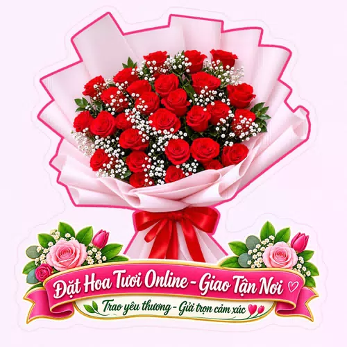 Cửa Hàng Hoa Tươi Xã Hưng Nhượng Vĩnh Long - Thiết Kế Hoa Theo Yêu Cầu