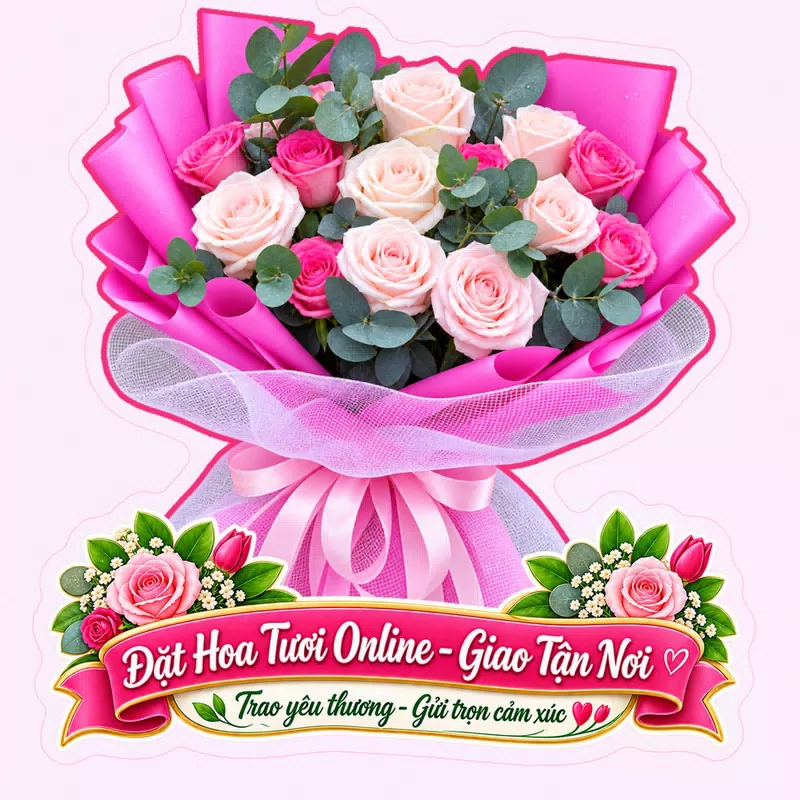 Cửa Hàng Hoa Tươi Xã Hương Bình Hà Tĩnh - Thiết Kế Hoa Theo Yêu Cầu
