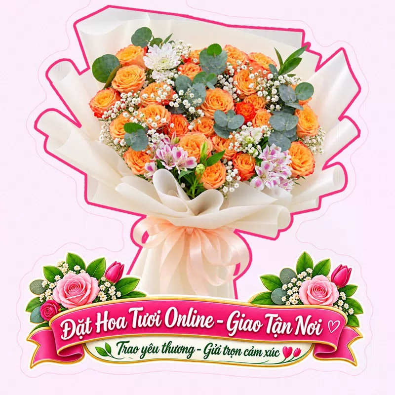 Cửa Hàng Hoa Tươi Xã Krông Nô Lâm Đồng - Thiết Kế Hoa Theo Yêu Cầu