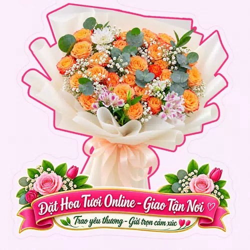 Cửa Hàng Hoa Tươi Xã Krông Nô Lâm Đồng - Thiết Kế Hoa Theo Yêu Cầu