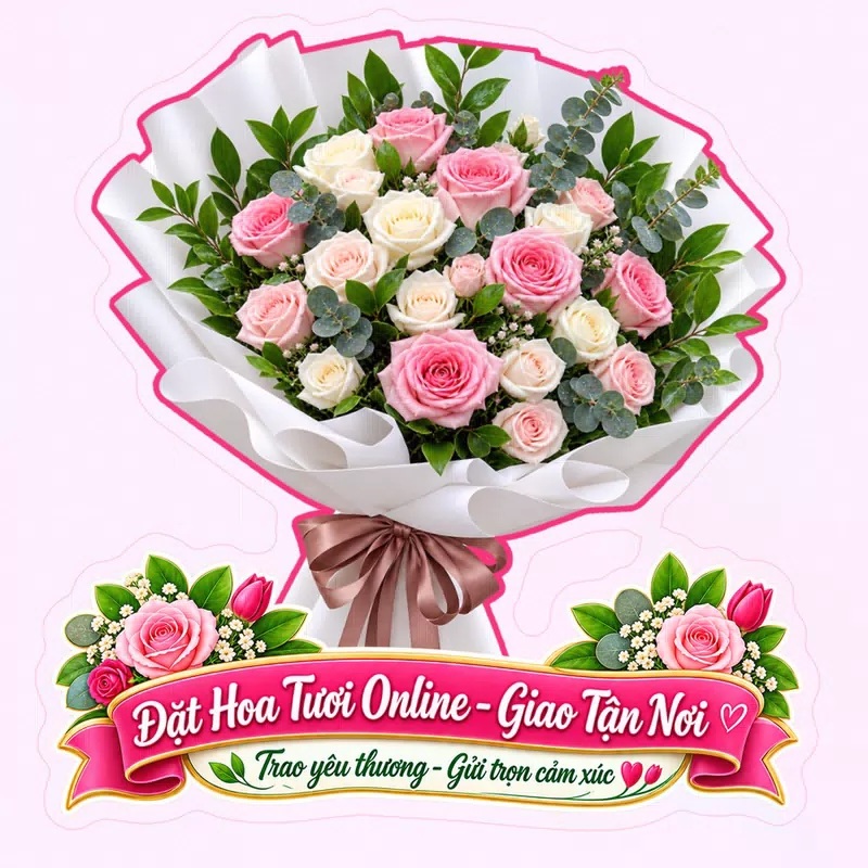 Cửa Hàng Hoa Tươi Xã Lâm Thao Bắc Ninh - Thiết Kế Hoa Theo Yêu Cầu
