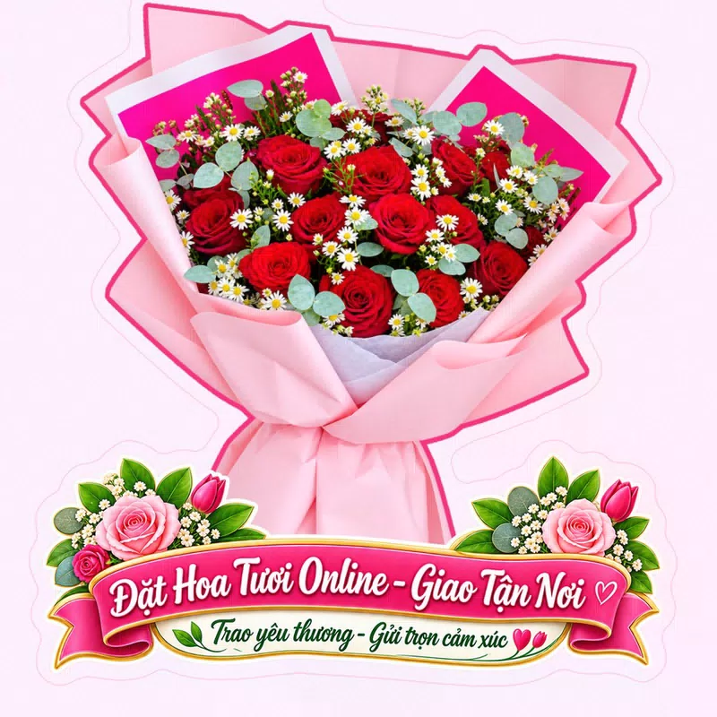 Cửa Hàng Hoa Tươi Xã Lộc Hà Hà Tĩnh - Thiết Kế Hoa Theo Yêu Cầu