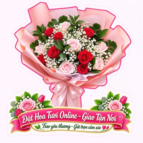 Cửa Hàng Hoa Tươi Xã Long Định Đồng Tháp - Thiết Kế Hoa Theo Yêu Cầu
