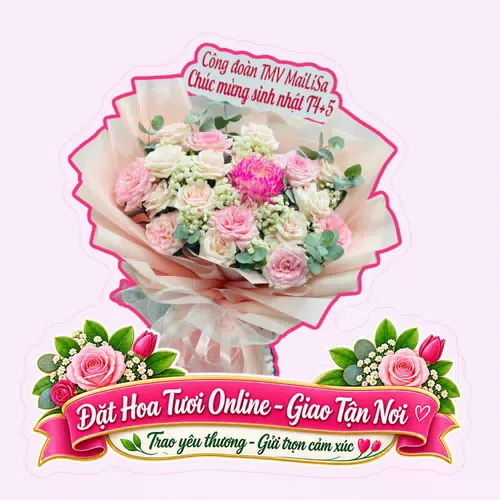 Cửa Hàng Hoa Tươi Xã Mễ Sở Hưng Yên - Thiết Kế Hoa Theo Yêu Cầu
