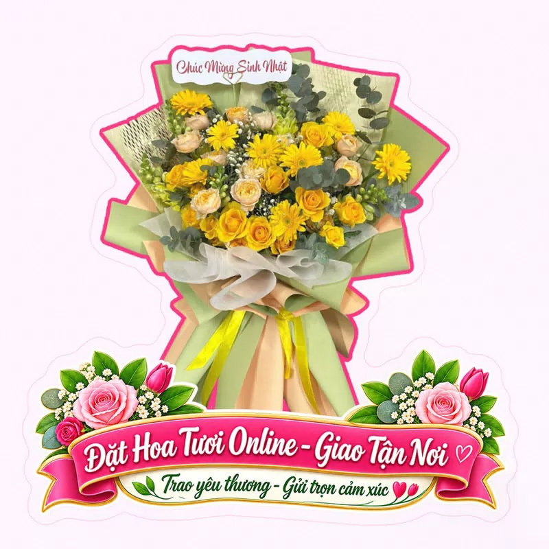 Cửa Hàng Hoa Tươi Xã Mỹ An Tây Ninh - Giao Hoa Tận Nơi