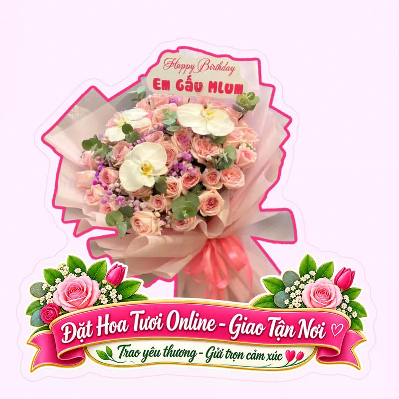 Cửa Hàng Hoa Tươi Xã Mỹ Hoà Hưng An Giang - Miễn Phí Ship